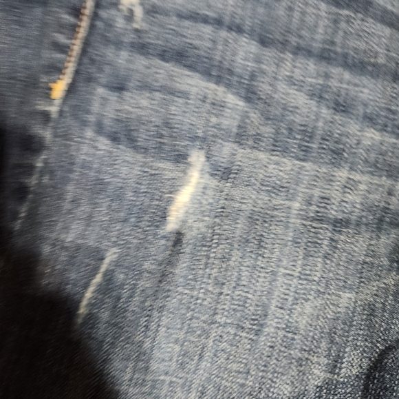 Hollister Dark Blue Straight Leg Jeans - Picture 5 of 10